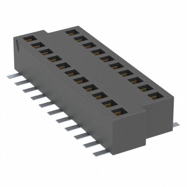 BKS-121-01-F-V-P CONN SOCKET 21POS 0.039 GOLD SMD