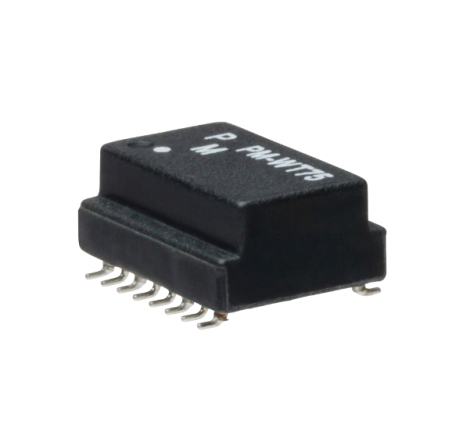 PM-WT75 The Premier Magnetics PM-WT75 is a WIDEBAND RF PULSE COUPLING XFMR pulse transformer. It features a 7µH inductance and Surface Mount configuration.