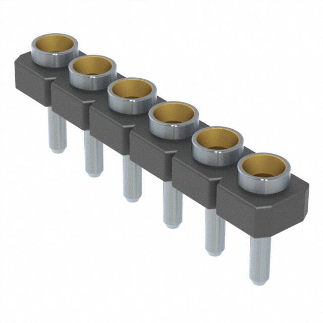 SL-106-T-32 CONN RCPT 6POS 0.1 GOLD PCB