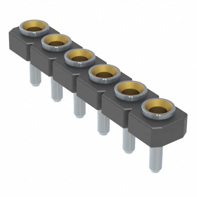 SL-106-T-39 CONN RCPT 6POS 0.1 GOLD PCB