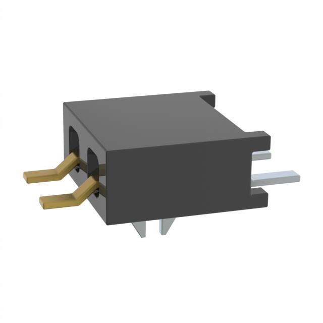 MMS-102-02-L-SH-LC CONN RCPT 2P 0.079 GOLD SMD R/A
