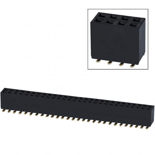 NPPC282KFMS-RC CONN HDR 56POS 0.1 GOLD SMD