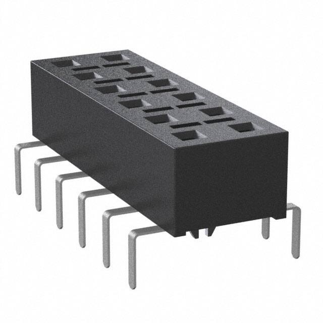 HLE-106-02-F-DV-PE-BE-LC CONN RCPT 12POS 0.1 GOLD PCB