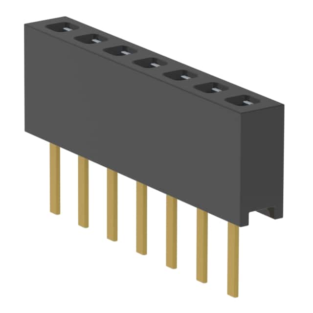 MMS-107-01-F-SV CONN RCPT 7POS 0.079 GOLD PCB