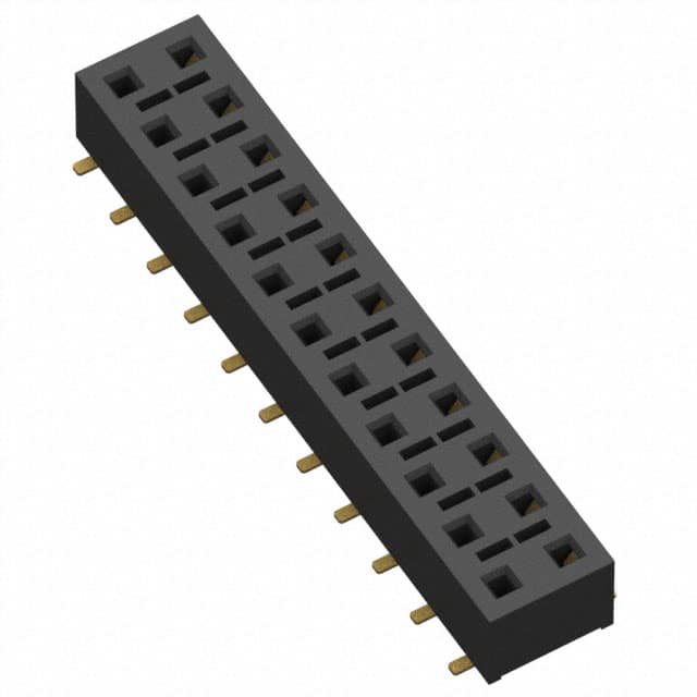 HLE-111-02-H-DV CONN RCPT 22POS 0.1 GOLD SMD