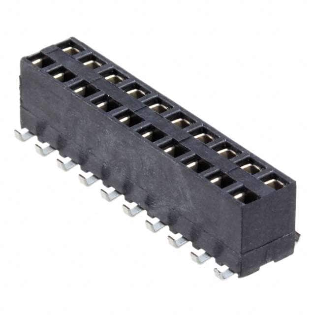 1-966645-0 CONN RCPT 20POS 0.1 GOLD SMD
