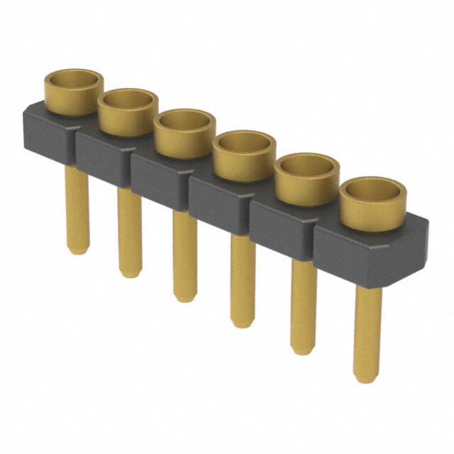 SL-106-G-30 CONN RCPT 6POS 0.1 GOLD PCB