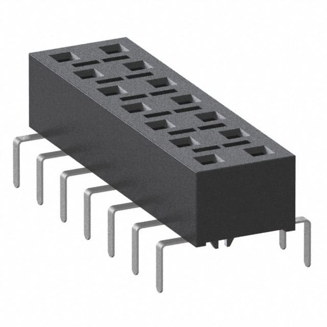 HLE-107-02-S-DV-PE-BE-LC CONN RCPT 14POS 0.1 GOLD PCB