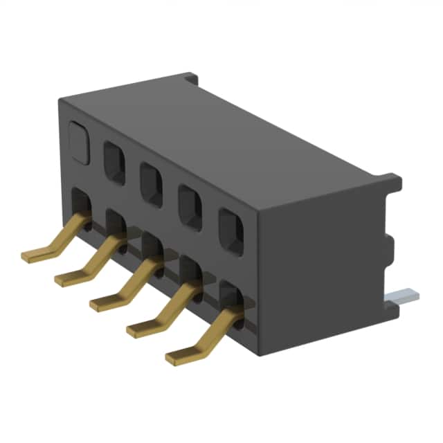 MMS-105-02-L-DH-10 CONN RCPT 10P 0.079 GOLD SMD R/A