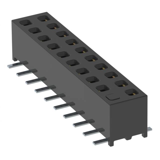 MMS-110-02-L-DV-01-K CONN RCPT 20POS 0.079 GOLD SMD