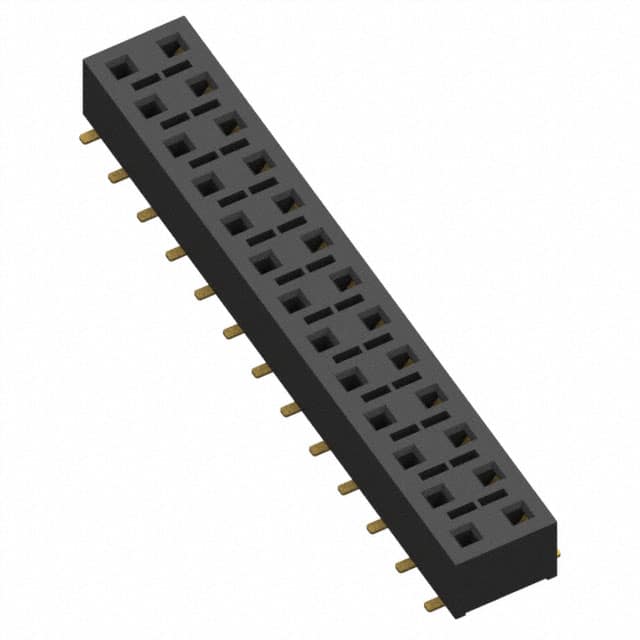 HLE-113-02-G-DV-BE-K CONN RCPT 26POS 0.1 GOLD SMD