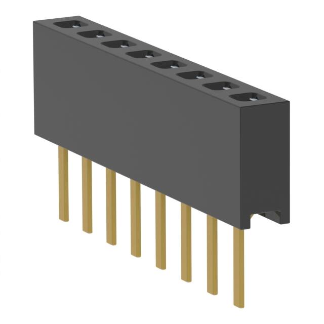 MMS-108-01-LM-SV CONN RCPT 8POS 0.079 GOLD PCB