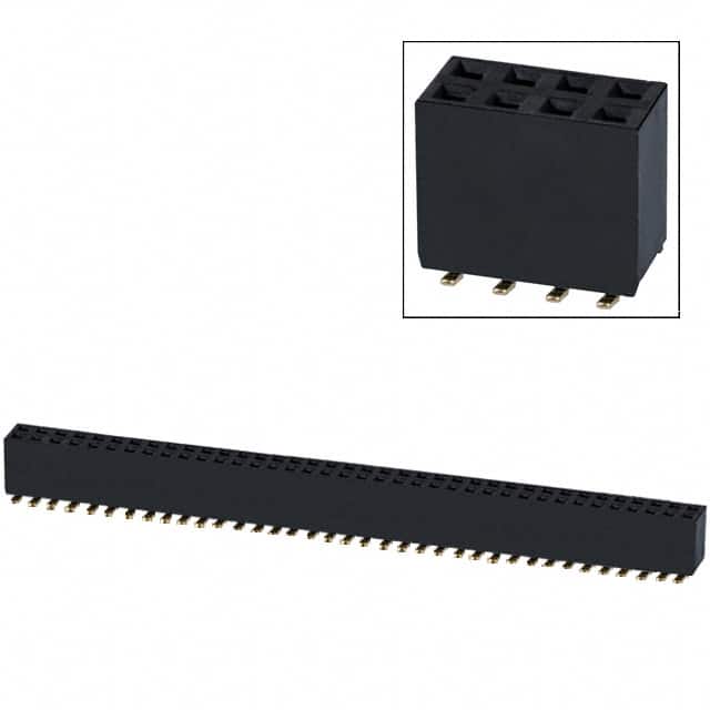 NPPC372KFMS-RC CONN HDR 74POS 0.1 GOLD SMD