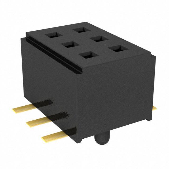 CLM-103-02-G-D-BE-A-TR CONN RCPT 6POS 0.039 GOLD SMD