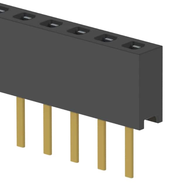 MMS-113-01-F-SV CONN RCPT 13POS 0.079 GOLD PCB