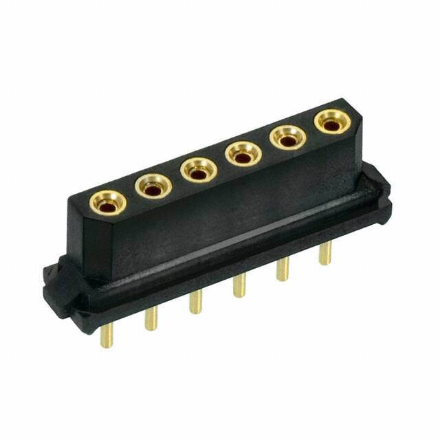 M80-8970605 CONN RCPT 6POS 0.079 GOLD PCB