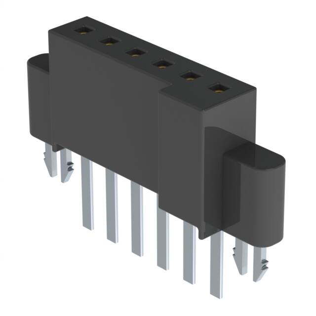 SFM-106-L1-L-S-LC CONN RCPT 6POS 0.05 GOLD PCB