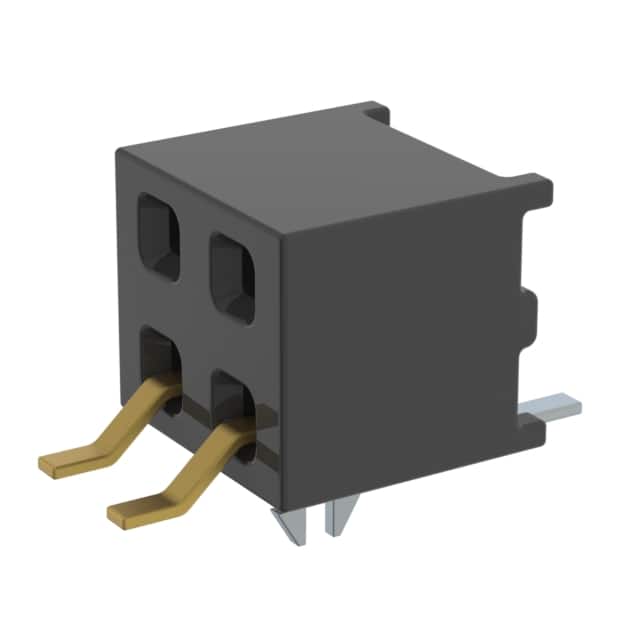 MMS-102-02-L-DH-LC CONN RCPT 4P 0.079 GOLD SMD R/A