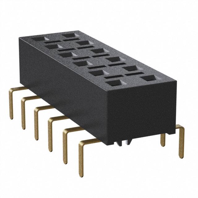 HLE-106-02-G-DV-PE-LC CONN RCPT 12POS 0.1 GOLD PCB