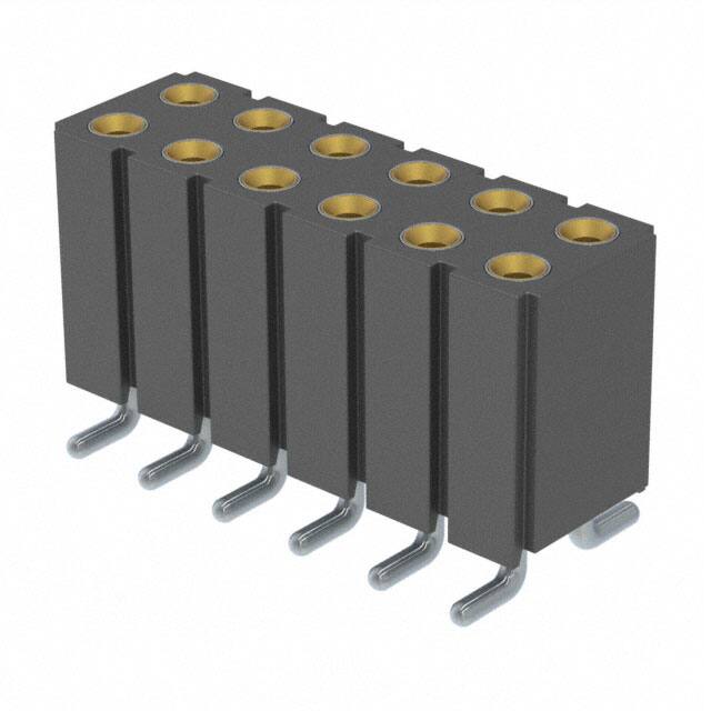 803-41-012-30-001000 CONN RCPT 12POS 0.1 GOLD SMD