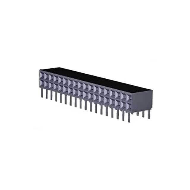 535512-5 CONN RCPT 36POS 0.1 GOLD PCB R/A