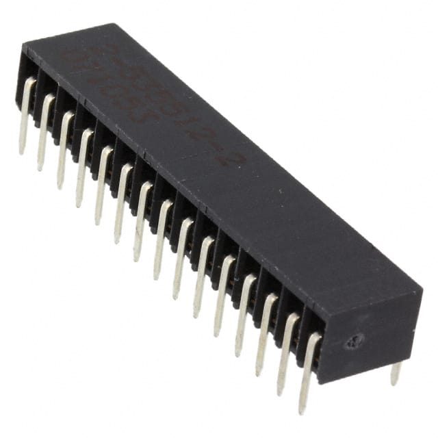 2-5535512-2 CONN RCPT 30POS 0.1 GOLD PCB R/A