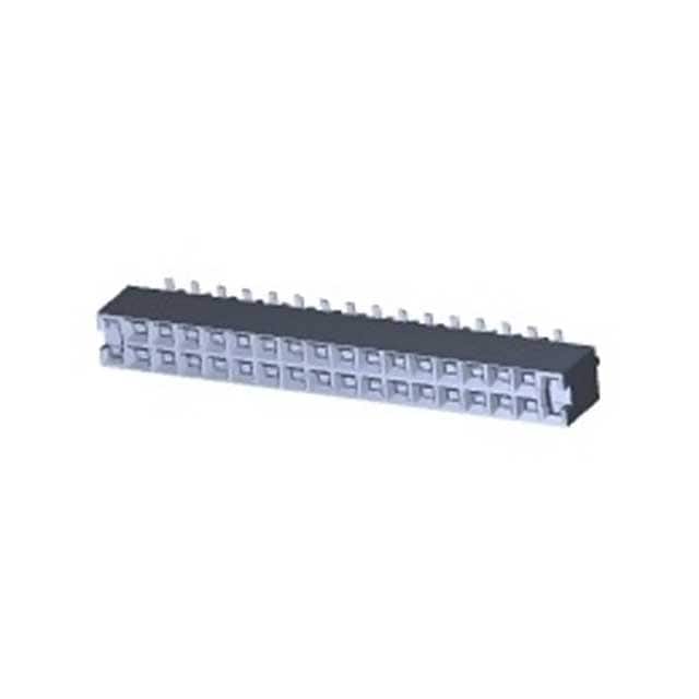 6-147102-6 CONN RCPT 32POS 0.1 GOLD SMD