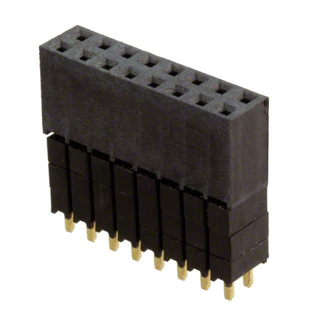 ESQ-108-58-G-D CONN SOCKET 16POS 0.1 GOLD PCB