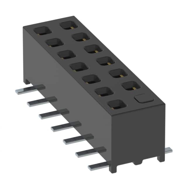 MMS-107-02-LM-DV-02 CONN RCPT 14POS 0.079 GOLD SMD