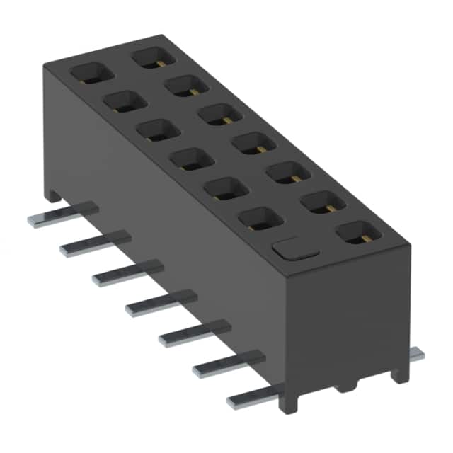 MMS-107-02-L-DV-01-K CONN RCPT 14POS 0.079 GOLD SMD
