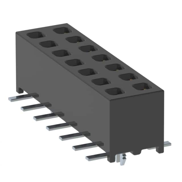 MMS-107-02-F-DV-LC CONN RCPT 14POS 0.079 GOLD SMD