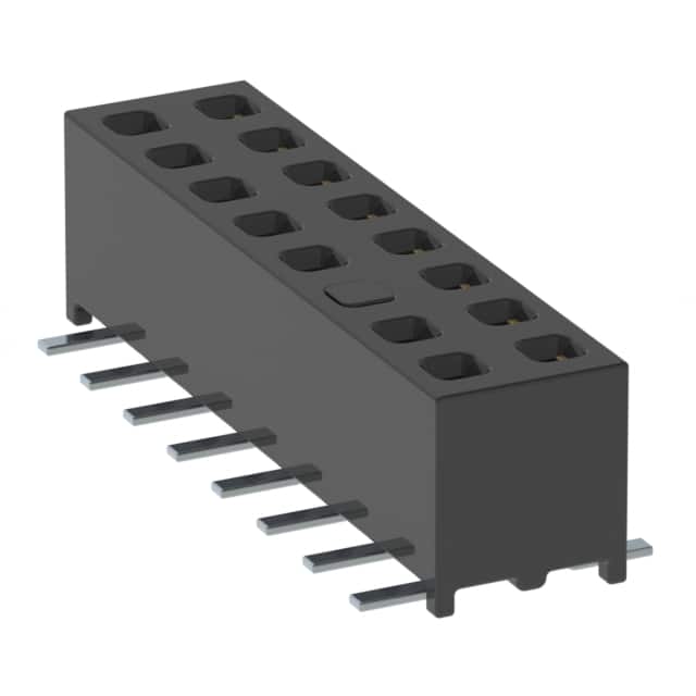 MMS-108-02-L-DV-05-K CONN RCPT 16POS 0.079 GOLD SMD