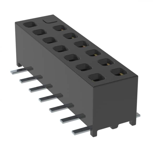 MMS-107-02-L-DV-14-K-TR CONN RCPT 14POS 0.079 GOLD SMD