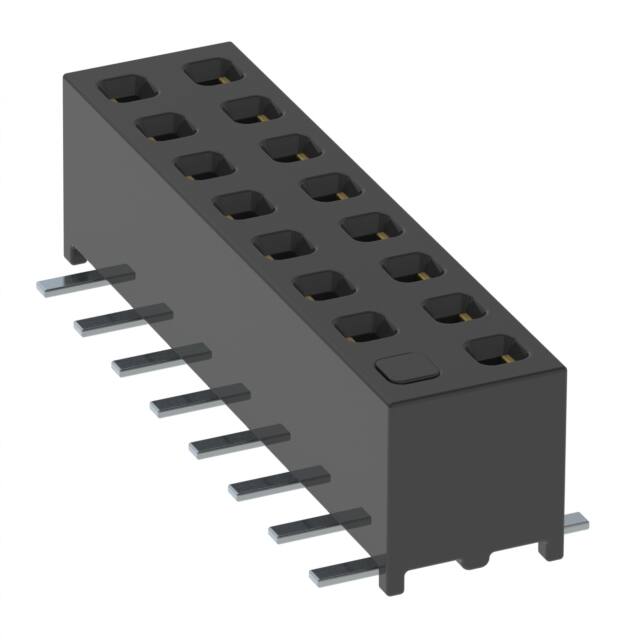 MMS-108-02-L-DV-01-P CONN RCPT 16POS 0.079 GOLD SMD