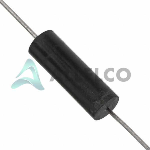 2474R-06J Fixed inductor with 2.7 µH inductance, 5.03 A current rating, and 14 mOhm max DCR. Through-hole axial package with ferrite core.