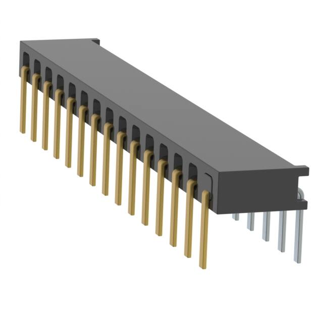 MMS-115-01-F-SH-01 CONN RCPT 15P 0.079 GOLD PCB R/A