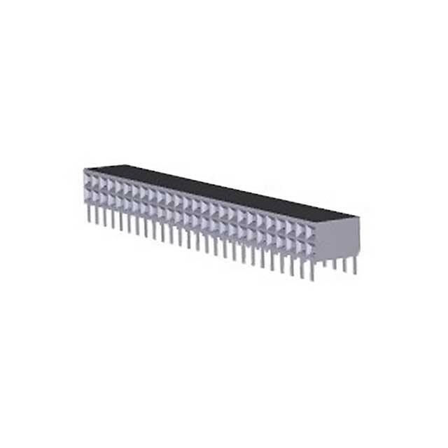 535593-1 CONN RCPT 52POS 0.1 GOLD PCB R/A