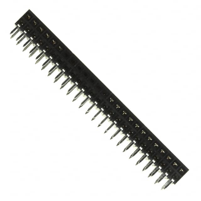 5535512-7 CONN RCPT 50POS 0.1 GOLD PCB R/A