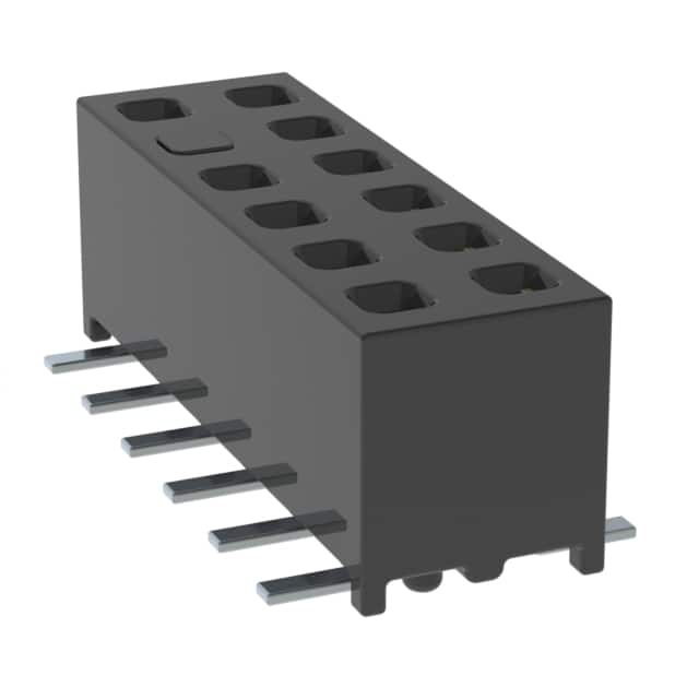 MMS-106-02-SM-DV-A-09 CONN SKT 2.00 12POS