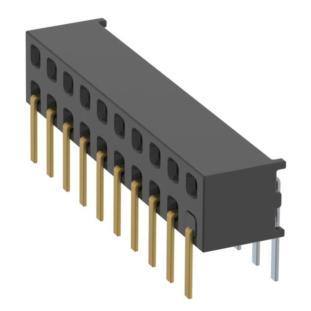 MMS-110-01-L-DH-01 CONN RCPT 20P 0.079 GOLD PCB R/A