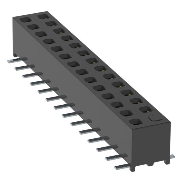 MMS-114-02-LM-DV-02 CONN RCPT 28POS 0.079 GOLD SMD