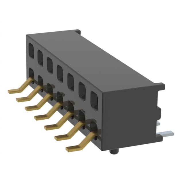 MMS-107-02-S-DV-A CONN RCPT 14POS 0.079 GOLD SMD