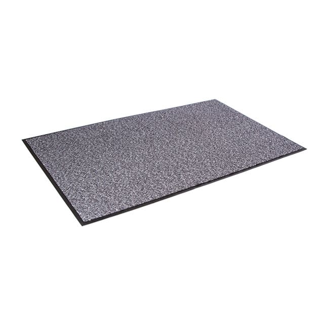 SP 0034PE FLOOR POLYPROP BLK/GRAY 4'X3'