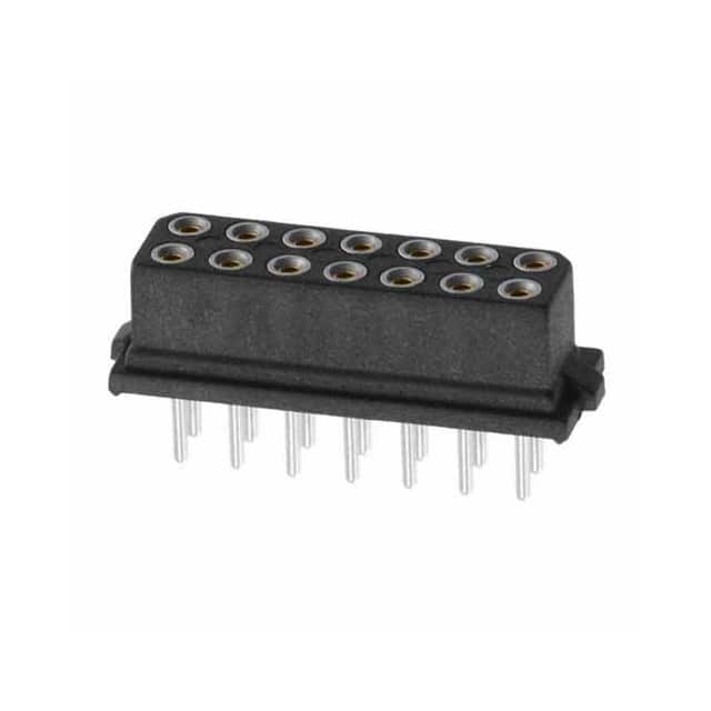 B5741-214-F-T-0 7+7 POS. FEMALE DIL VERTICAL THR
