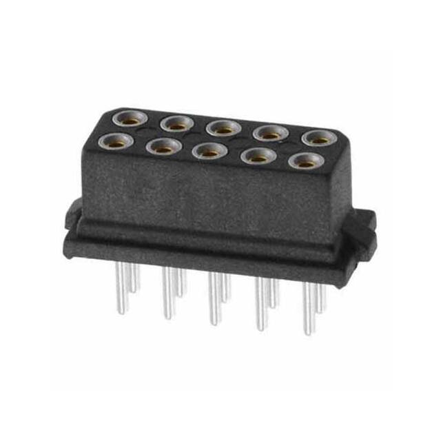B5741-210-F-T-0 5+5 POS. FEMALE DIL VERTICAL THR
