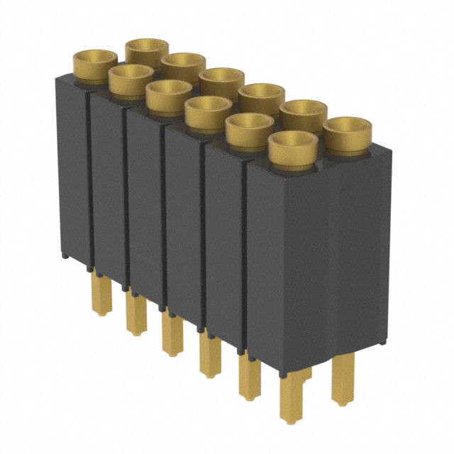 ESD-106-G-03 CONN SOCKET 12POS 0.1 GOLD PCB