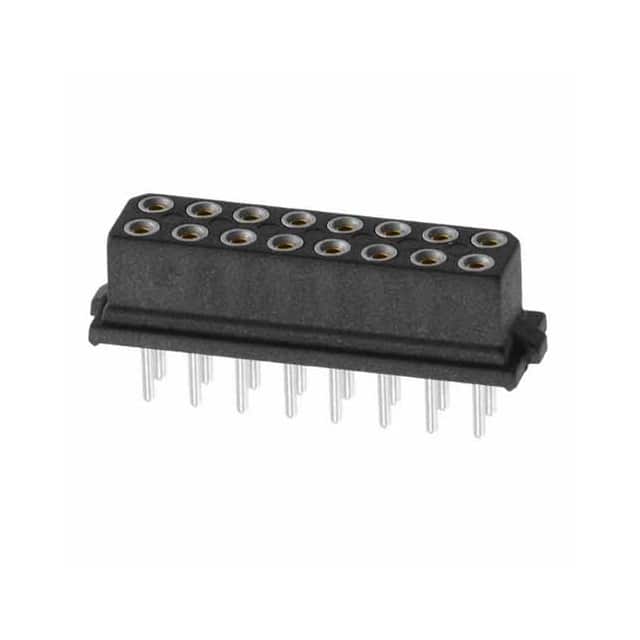 B5741-216-F-T-0 8+8 POS. FEMALE DIL VERTICAL THR