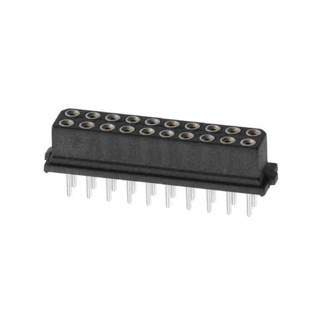 B5741-220-F-T-0 10+10 POS. FEMALE DIL VERTICAL T