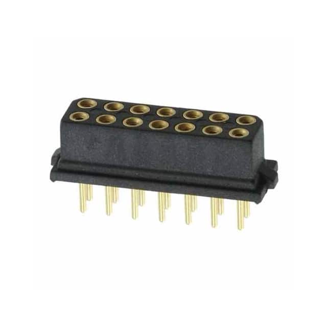 B5741-214-F-T-2 7+7 POS. FEMALE DIL VERTICAL THR