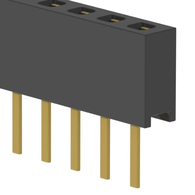 MMS-124-01-H-SV CONN RCPT 24POS 0.079 GOLD PCB